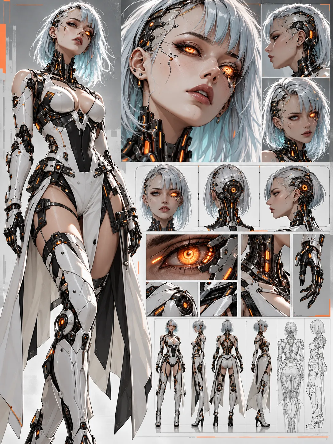 Marie — concept visuale TEST / non canonico
